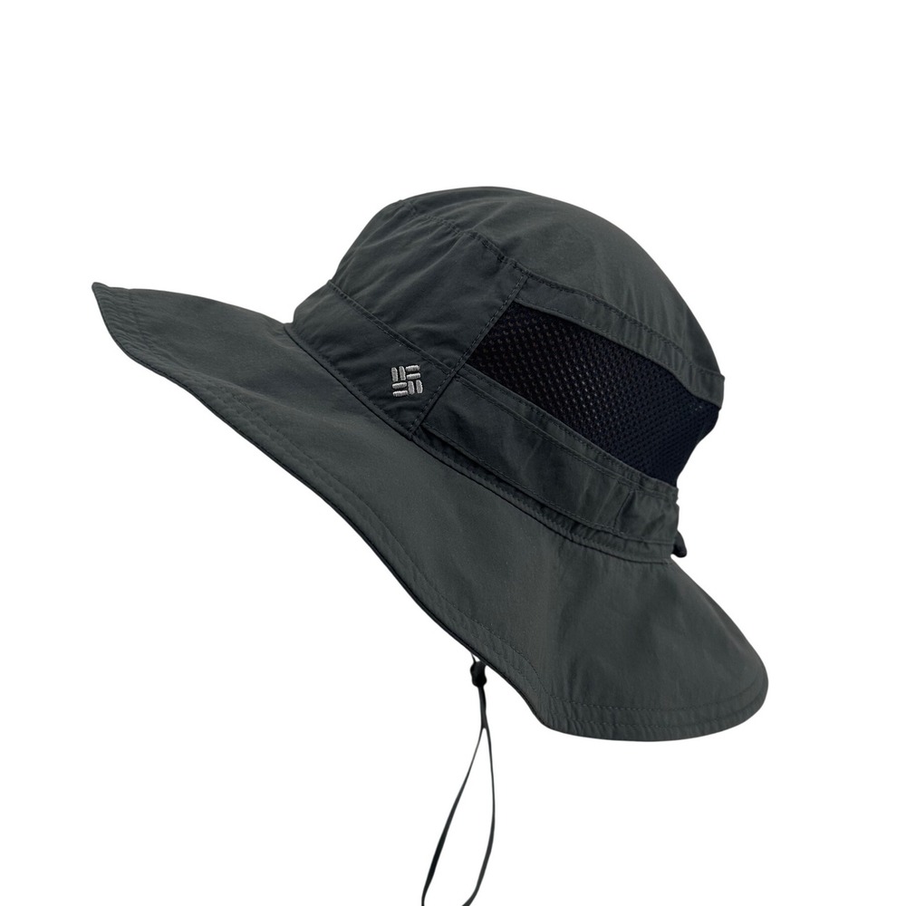 Columbia Bora Bora Booney Sun Hat Grey Mesh Vent Adjustable CU9107 Unisex OS